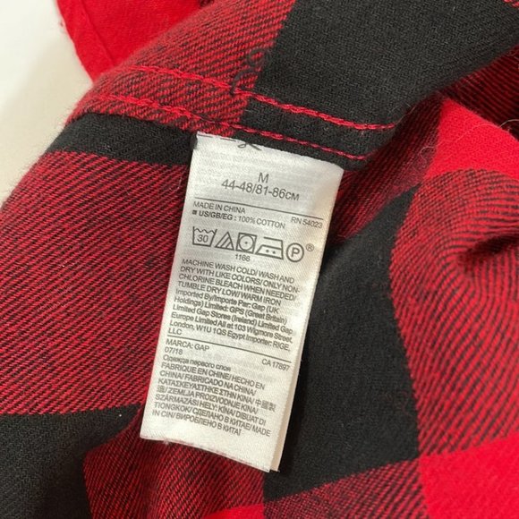 Gap Shirt Size M Standard Fit Long Sleeve casual Button-down - Picture 8 of 9